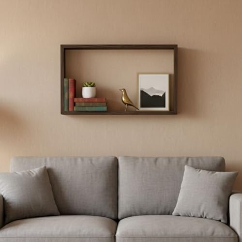 LaLaGreen Wooden Floating Shelves (13-pc set)