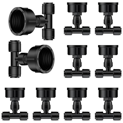 10 Pcs 3 4" to 1 (10pcs Dual-Port Adapters)