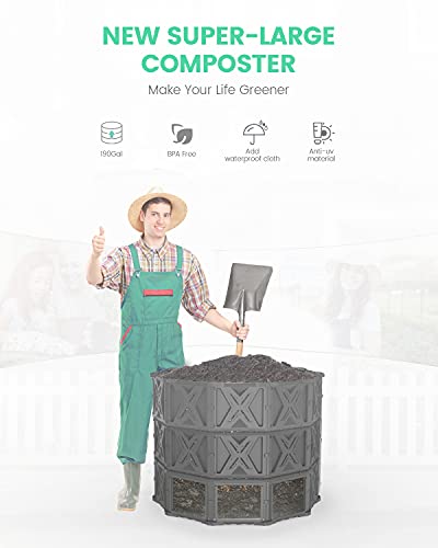 Large Compost Bin (143 Gal(540L))