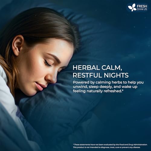 Premium 55 Tea Bags Better Sleep Herbal Tea (55 Tea Bags)