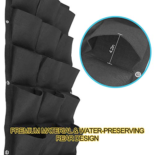 2 Pack Total 36 Roomy Pockets Vertical Garden Planter (36 Count)
