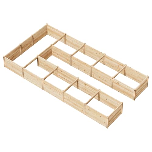 U Shaped Raised Garden Bed (7.5x15x1.6 FT)