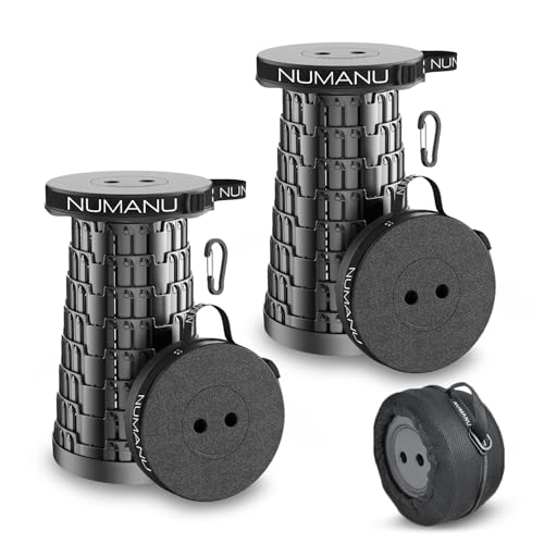 Collapsible Stool for Adults 2 (2x Hard Seats + Accessories)