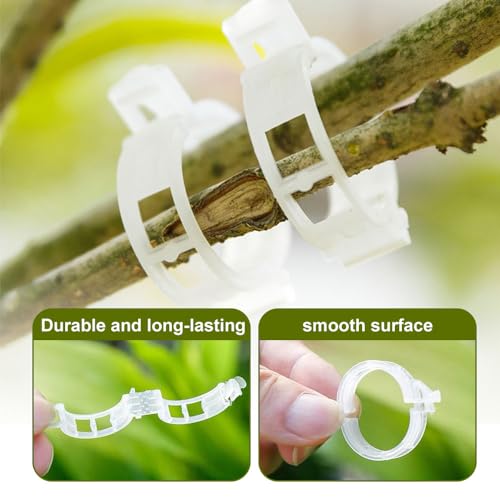 300 PCS Secured Plastic Plant Clip