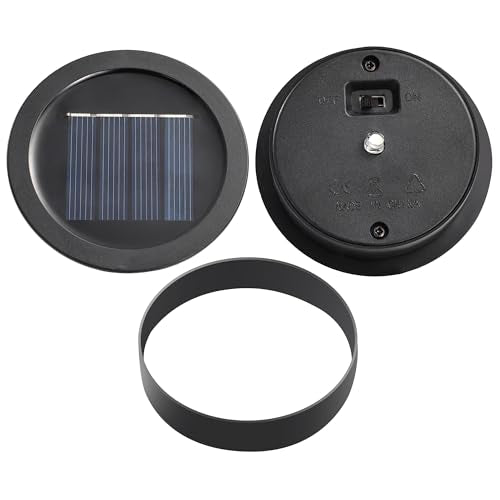 2 Pack Mosaic Solar Lantern Outdoor Waterproof IP68 Hanging Projection Light Hidden Lid Pear (2 Count)