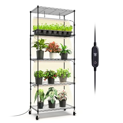 Plant Stand with Grow Light