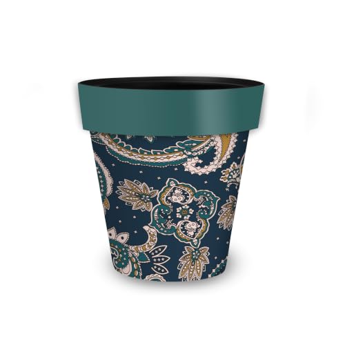 Everyday Planter 8.5" x 8.5" x 8.5" Paisley Small Planter (Paisley / Small)