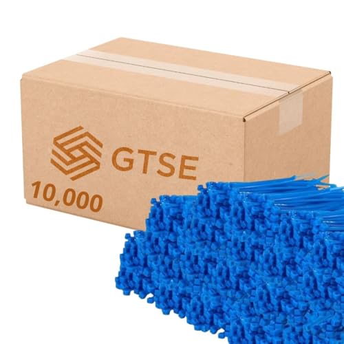 4 Inch Blue Zip Ties (Blue / 4" (18lb))