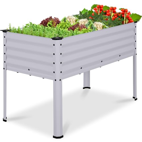48x24x30in Galvanized Raised Garden Bed