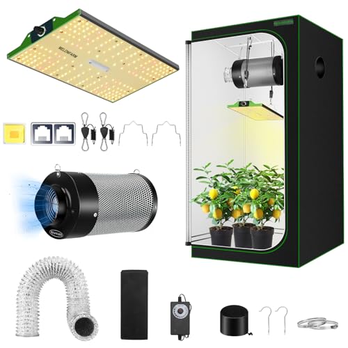 Grow Tent Complete Setup (32"x32"x63" + 100W)