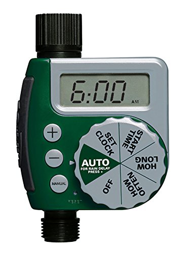 Single Outlet Programmable Hose Faucet Timer. E (1-Valve)