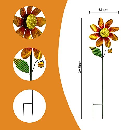 2 Pack Wind Spinners (Blue-orange)