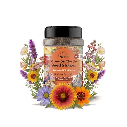 Wildflower Seed Shaker (Western Wildflowers / 2 oz Mini Shaker)