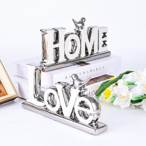 Love Sign Decoration (White+silver / Love)