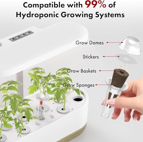 Veggies Seeds Pod Kit Compatible with AeroGarden Hydroponic Growing System (8-pods / Veggies)