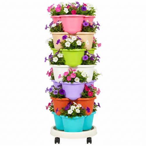 7 Tier Vertical Garden Planter (Multicolor / 7 Tier)