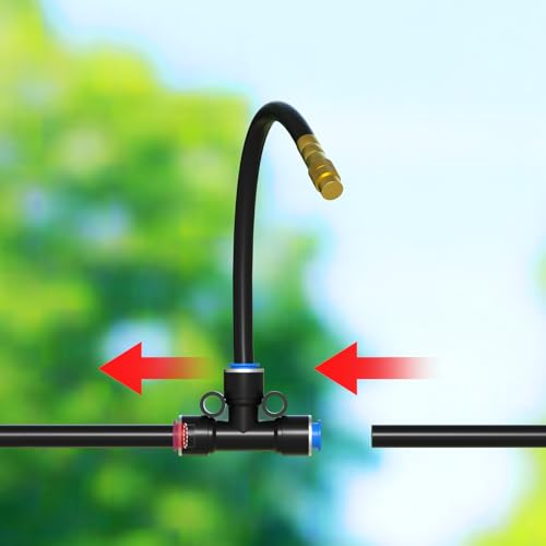 360° Drip Irrigation Misting Copper Nozzles for 1 (Brass)