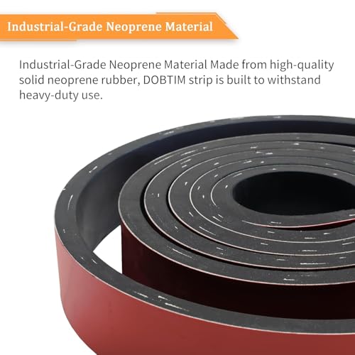 Adhesive Reinforced Solid Rubber Sheets (3" X 110" / .125" thick(Adhesive）)