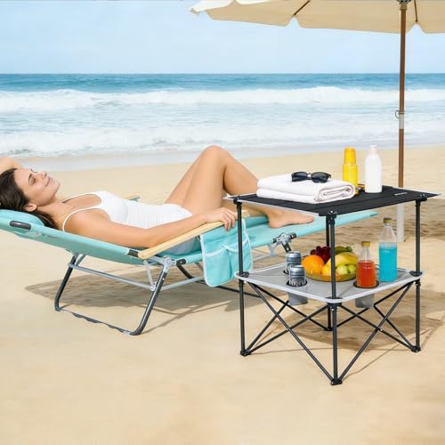Folding Camping Table (23.43 inches x 30.16 inches x 27.95 inches)