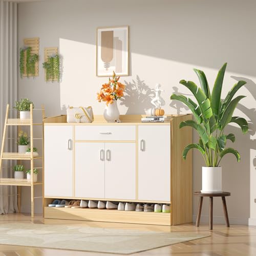 5 Pack Wood Plant Stands Indoor (heavy burnt color / 5 Pack)