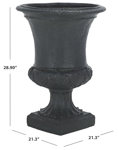 Outdoor Paven Outdoor Urn Planter (Black)