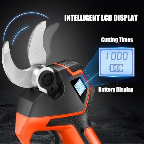 Electric Pruning Shears (Orange)