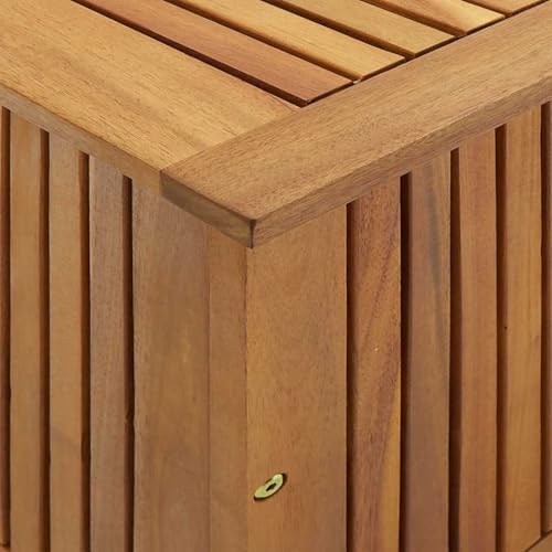 Garden Storage Box 35.4"x19.7"x22.8" Solid Wood Acacia (35.4" x 19.7" x 22.8")