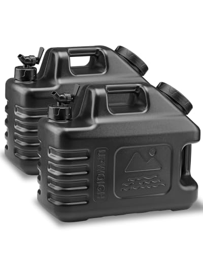 3.5 Gallon Camping Water Jug with Spigot (Matte Black / 3.5 Gallon)