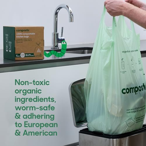 Compostable Trash Bags (50 Count)