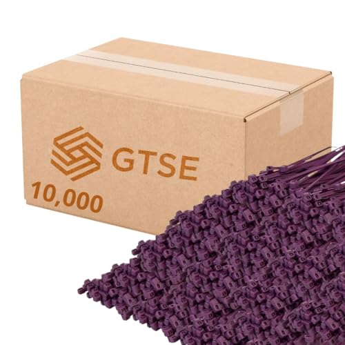 4 Inch Purple Zip Ties (Purple / 4" (18lb))