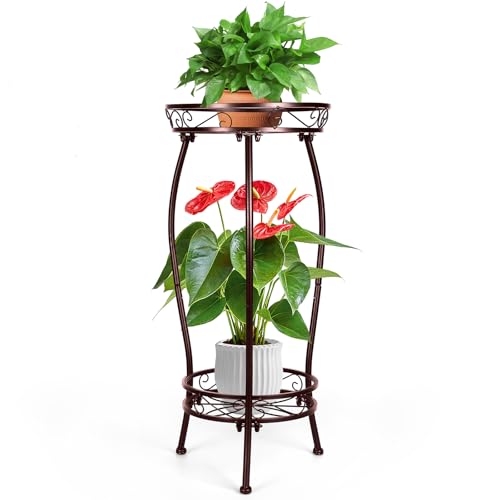 Plant Stand Outdoor Indoor (Bronze)