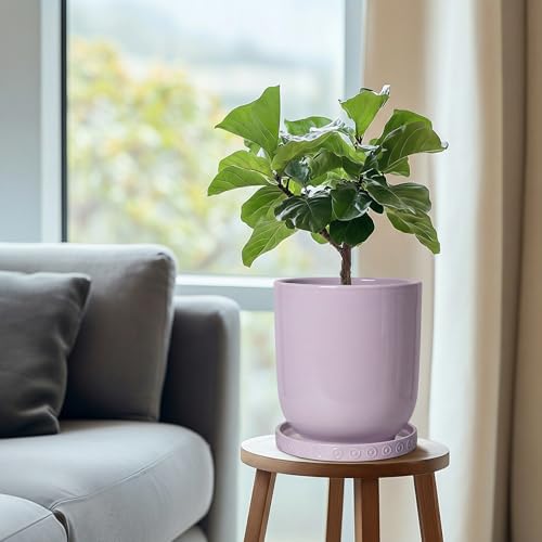 Plant Trays for Pots 7.5 Inch (7.5 Inch / Purple)