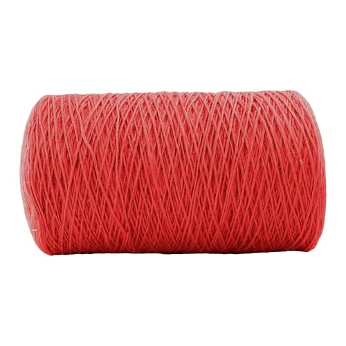 1mm x 3000 Feet Red Jute Rope (3000 Foot)