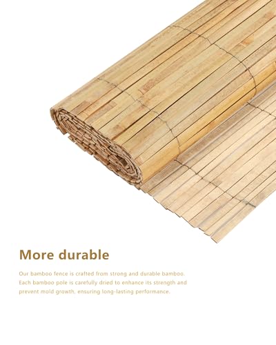 6.5ft x 13ft Bamboo Slat Screening Roll