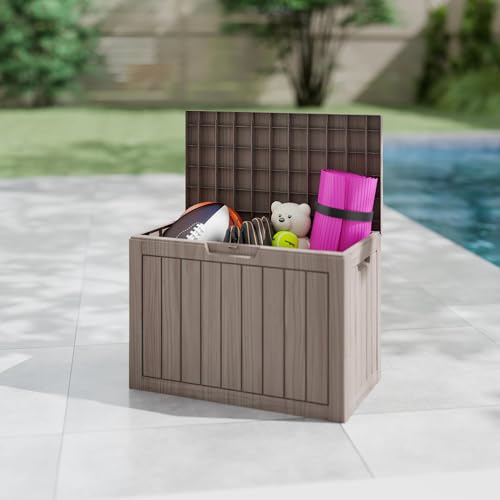 Outdoor Storage Box (Grey / 50 Gallon)