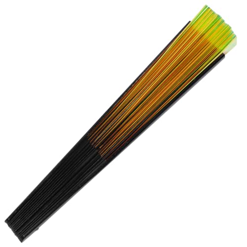 Large Folding Hand Fan for Line Dance (Gold)