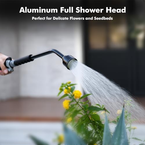 24 Inches Long Watering Wand for Garden Hose (Flash Black)
