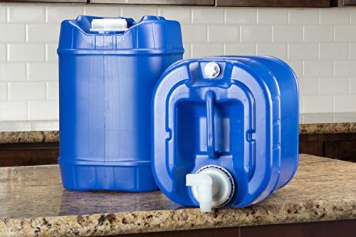 5 Gallon Stackable Water Storage Containers (4 Count)