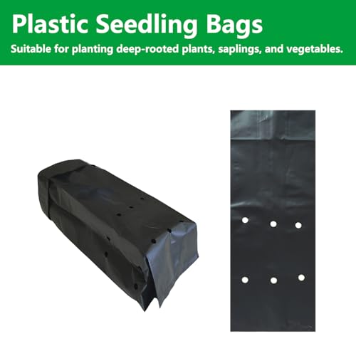 Nursery Growing Bags (5.7"x9.5")