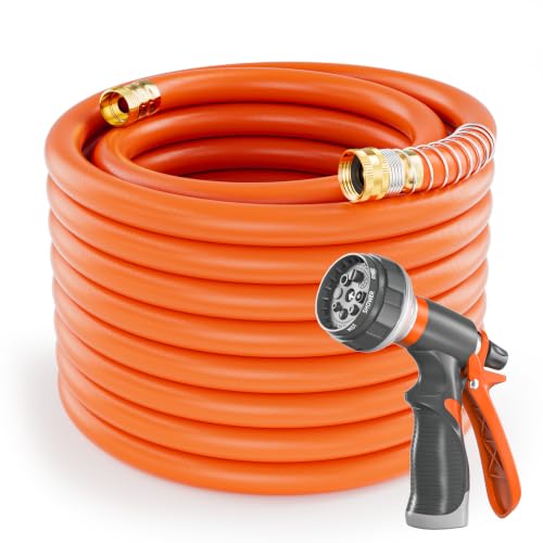 Garden Water Hose 200 ft x 3 (3/4" Orange / 200FT)