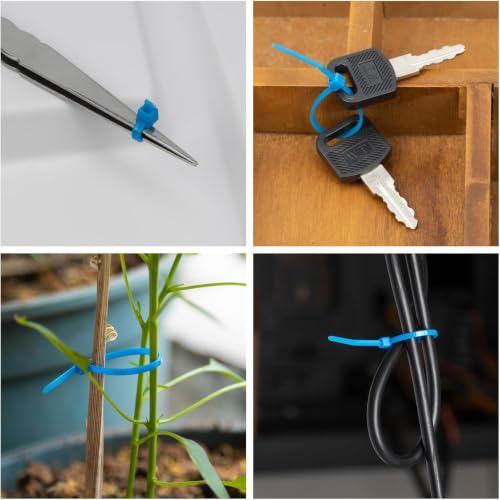 8 Inch Black Zip Tie 5000 PCS (8 inch-5000Pcs / Black)