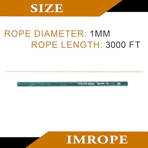 1mm x 3000 Feet Natural Jute Rope (3000 Foot)