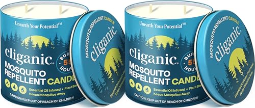 Citronella Candles Outdoor (16 Oz (Pack of 2))