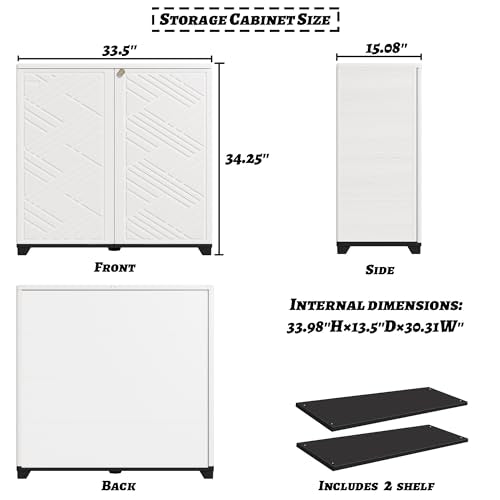 Outdoor Indoor Storage Box (White-1208-2)