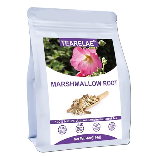 Dried Marshmallow Root Loose Leaf (4 Ounce (Pack of 1))