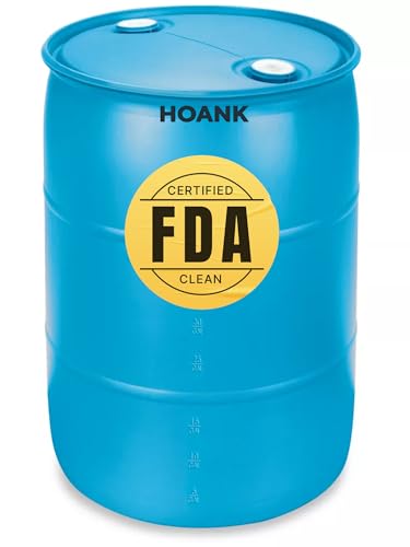 55 Gallons Water Barrel (Blue / 55 GALLONS)