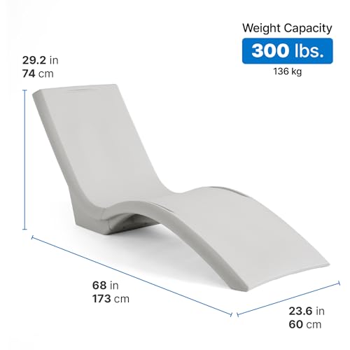 Vero Pool Lounger (Grey / Pool Lounger)