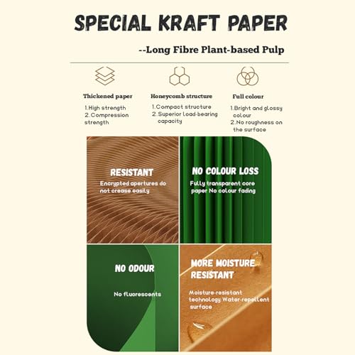 Foldable Kraft Paper Stool