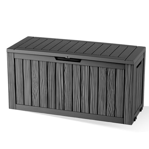 150 Gallon Resin Deck Box (Black / 150 Gallon)