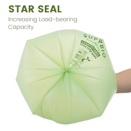 2.6 Gallon Compostable Food Waste Bags (100 Count)